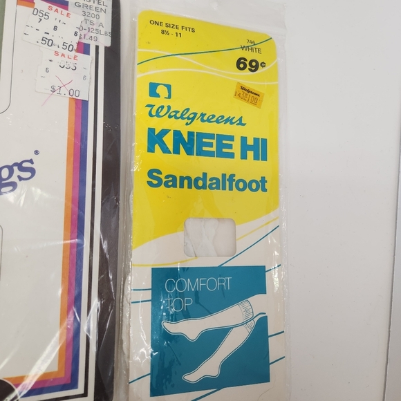 Vintage Panty Hose New 1970s Sheer Luxury Stockings Pantyhose Hosiery Ny… - Picture 4 of 8